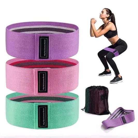 8CMthickResistance Hip Booty Bands Glute Thigh Elastic Workout Bands Squat Circle Stretch Fitness Strips Loops Yoga Gym Equipmen
